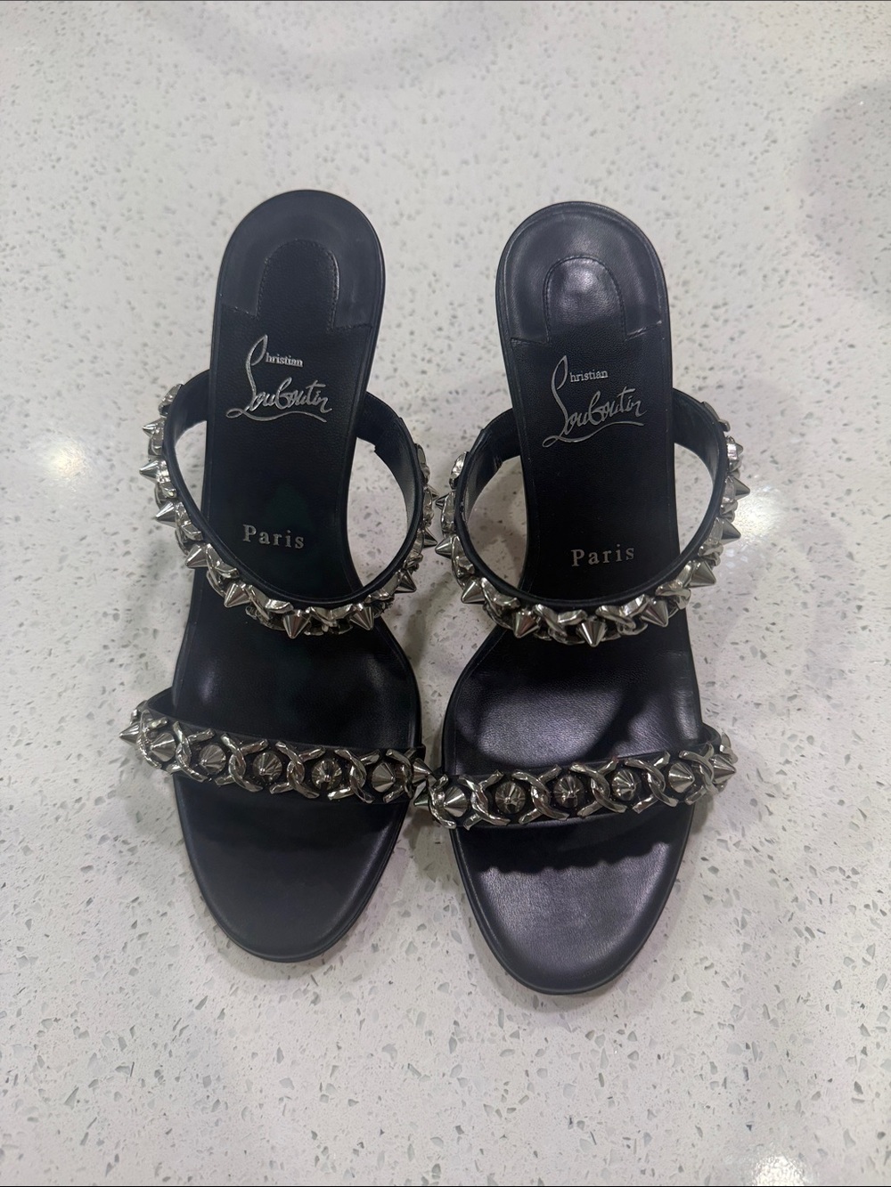 Christian Louboutin Just Chain Heeled Sandals